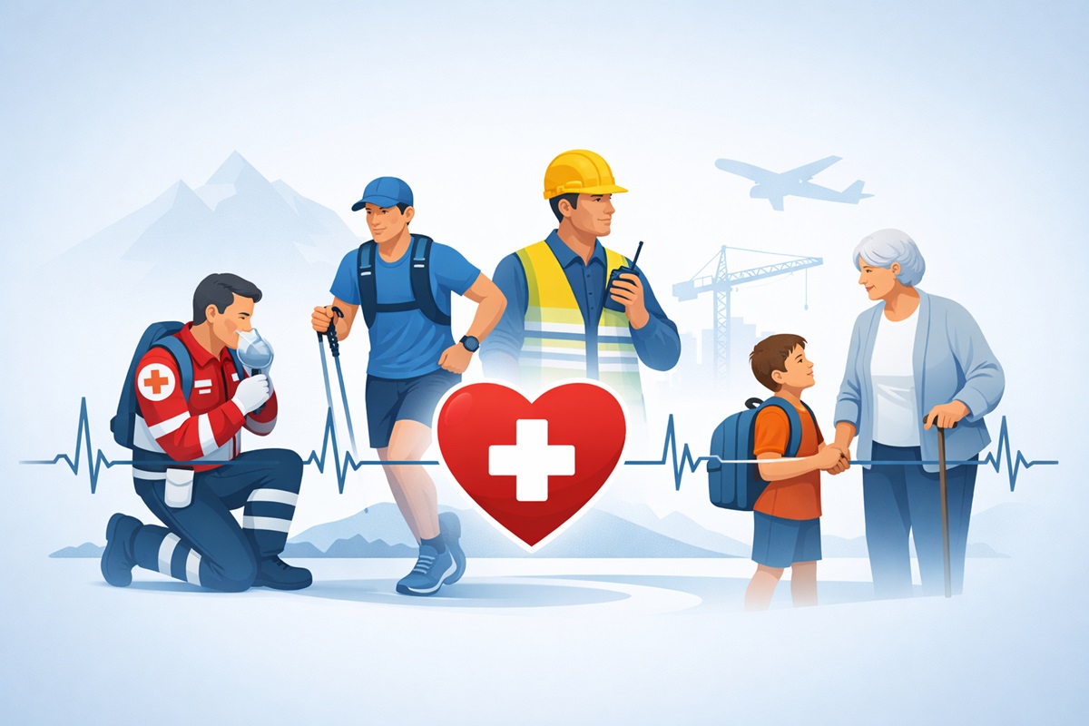 Urgence médicale dans différents contextes de vie quotidienne